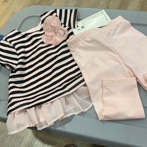 infant girls two piece outfit